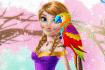 Jeu Ice Princess And Cute Parrot