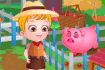 Jeu Bébé Hazel : Journée à la ferme