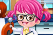 Jeu Bébé Hazel Habillage : Scientifique