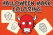 Jeu Coloriage Masques Halloween