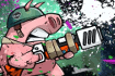 Jeu Piggy Soldier Super Adventure