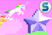 Jeu Retro Unicorn Attack