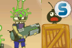 Jeu Silly Bombs and Space Invaders