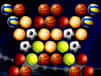 Jeu Tir de Bulles Football Doré – Collecte les Ballons en Or