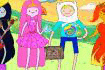 Jeu Adventure Time Dress Up