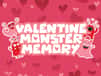 Jeu Mémoire des Monstres de la Saint-Valentin