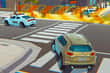 Jeu 2 Player 3D City Racer