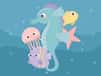 Jeu Adorable Poisson Memory