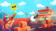 Jeu Skibronx Runner: Course Urbaine Sans Fin