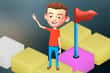 Jeu 3D Isometric Tiles