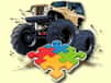 Jeu Défi Puzzle Monster Truck: Assemblez les Bolides Géants!