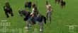 Jeu Cavalier vs Zombies : Simulation de Combat à Cheval