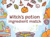 Jeu Match des Ingrédients Magiques