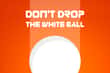 Jeu Ne Laisse Pas Tomber La Balle Blanche