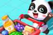 Jeu Bébé Panda au Supermarché
