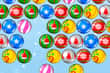 Jeu Bubble Édition de Noël
