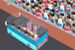 Jeu Bus Overloaded Commuters Crowd