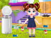 Jeu Bébé Taylor Nettoie le Jardin