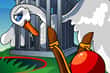 Jeu Cage Busters Slingshot Heroes