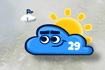 Cloud Wars Sunny Day