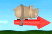 Jeu Cochon Fusée