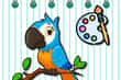Jeu Coloriages Perroquet