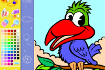 Jeu Coloriage Perroquet
