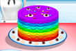 Jeu Gâteau Arc-en-ciel