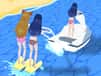 Jeu Surfeuse Stylée 3D