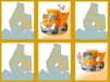 Jeu Mémoire des Camions Bennes
