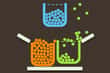 Jeu Filled Glass 4 Colors