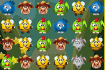 Jeu Funny Animals Match 3