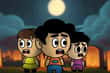 Jeu Ghostly Graveyard Halloween Special