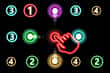 Jeu Glow Blast