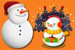 Jeu Gravity Snowman Christmas