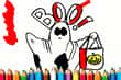 Jeu Halloween Cahier de Coloriage