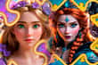 Jeu Princesses et Vilains Puzzles