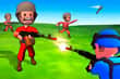 Jeu Little Commander Red vs Blue