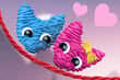 Jeu Love Cats Rope