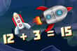 Jeu Math Rockets Addition