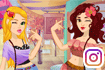 Jeu Nathalie et Olivia sur Instagram