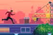 Jeu Parkour Rooftop