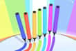 Course de Crayons de Couleur