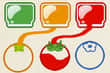 Jeu Pick Color Paint Fruits