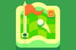 Jeu Pixel Mini Golf