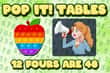 Jeu Pop It! Multiplication