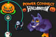 Jeu Power Connect Halloween