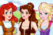 Jeu Princesses Disney au Moyen-Âge