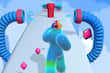 Jeu Runner Blob 3D