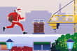 Jeu Santa Parkour